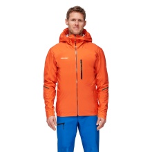 Mammut hiking jacket Nordwand Light 3-layer hardshell (waterproof, breathable) orange men